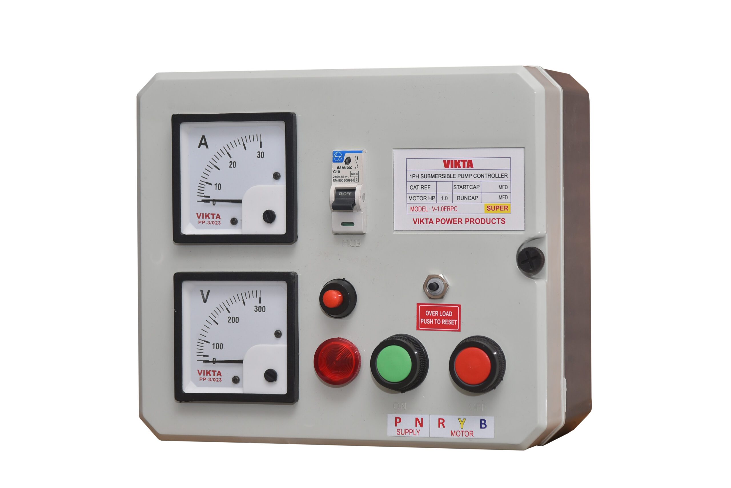 Pump Control Panel